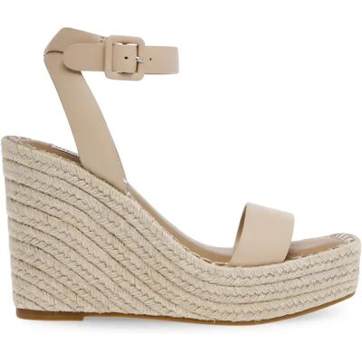 Sandales compensées femme Steve Madden Upstage Beige 41 - Publicité Sandales compensées femme Steve Madden Upstage Beige 41 - Publicité