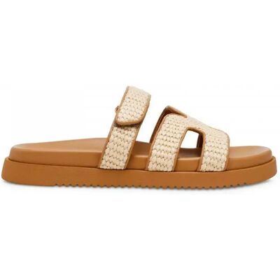 Claquettes femme Steve Madden Missile Blanc 37 - Publicité Claquettes femme Steve Madden Missile Blanc 37 - Publicité