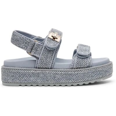 Sandales femme Steve Madden Bigmona Bleu 37 - Publicité Sandales femme Steve Madden Bigmona Bleu 37 - Publicité