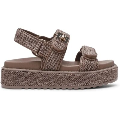 Sandales femme Steve Madden Bigmona Gris 38 - Publicité Sandales femme Steve Madden Bigmona Gris 38 - Publicité