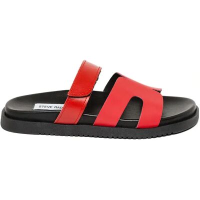 Mules femme Steve Madden Missile-E Rouge 38 - Publicité Mules femme Steve Madden Missile-E Rouge 38 - Publicité