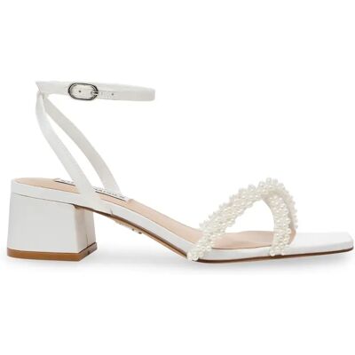 Sandales à talon femme Steve Madden Gabby Blanc 36 - Publicité Sandales à talon femme Steve Madden Gabby Blanc 36 - Publicité