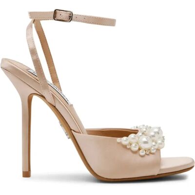 Sandales à talon femme Steve Madden Atheria Beige 41 - Publicité Sandales à talon femme Steve Madden Atheria Beige 41 - Publicité