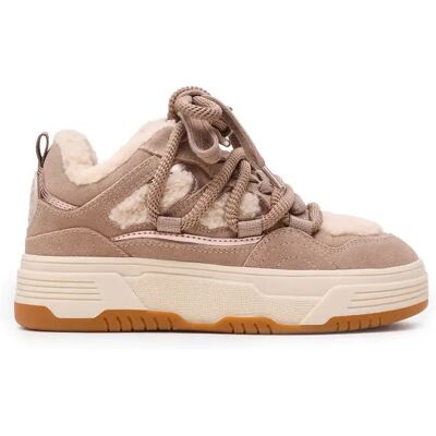 Baskets femme Steve Madden Boomer-F Beige 37 - Publicité Baskets femme Steve Madden Boomer-F Beige 37 - Publicité