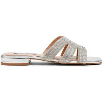 Mules femme Steve Madden Sequel Argenté 39 - Publicité Mules femme Steve Madden Sequel Argenté 39 - Publicité