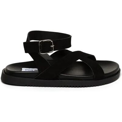 Sandales femme Steve Madden Mybestie-E Noir 37 - Publicité Sandales femme Steve Madden Mybestie-E Noir 37 - Publicité