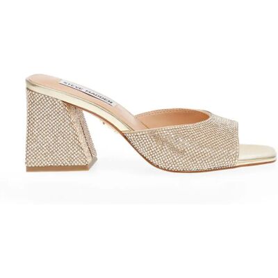 Sandales femme Steve Madden Glowing Doré 36 - Publicité Sandales femme Steve Madden Glowing Doré 36 - Publicité