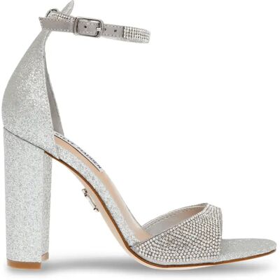 Sandales à talon femme Steve Madden Capsule-R Blanc 40 - Publicité Sandales à talon femme Steve Madden Capsule-R Blanc 40 - Publicité