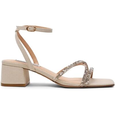 Sandales à talon femme Steve Madden Gabby-P Blanc 42 - Publicité Sandales à talon femme Steve Madden Gabby-P Blanc 42 - Publicité
