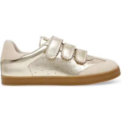Baskets femme Steve Madden Daybreak Doré 37 - Publicité Baskets femme Steve Madden Daybreak Doré 37 - Publicité