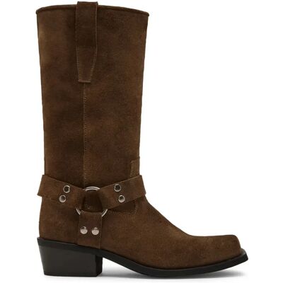 Bottes western femme Steve Madden Ruskin Marron 40 - Publicité Bottes western femme Steve Madden Ruskin Marron 40 - Publicité