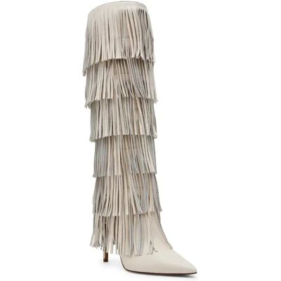 Bottes femme Steve Madden Wanderlust Blanc 37 - Publicité Bottes femme Steve Madden Wanderlust Blanc 37 - Publicité
