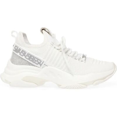 Baskets femme Steve Madden Maxilla-R-E Blanc 37 - Publicité Baskets femme Steve Madden Maxilla-R-E Blanc 37 - Publicité