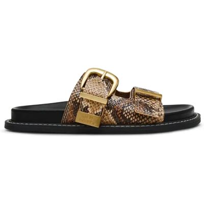 Claquettes femme Steve Madden Arch-E Marron 37 - Publicité Claquettes femme Steve Madden Arch-E Marron 37 - Publicité