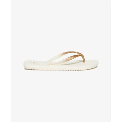 Tongs métallisées fille Superdry Core Blanc 5/6 ans - Publicité Tongs métallisées fille Superdry Core Blanc 5/6 ans - Publicité