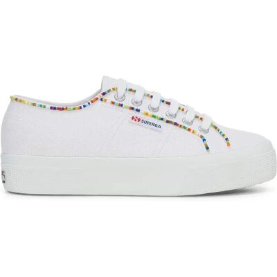 Baskets Superga Blanc 38 - Publicité Baskets Superga Blanc 38 - Publicité