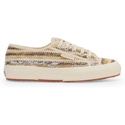 Baskets femme Superga 2750 Raffia Beige 37 - Publicité Baskets femme Superga 2750 Raffia Beige 37 - Publicité
