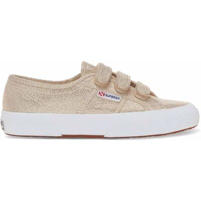 Baskets femme Superga 2750 Straps Lame Doré 37 - Publicité Baskets femme Superga 2750 Straps Lame Doré 37 - Publicité