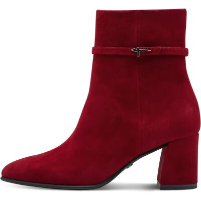 Bottines à talon femme Tamaris 1-25336-43 Rouge 37 - Publicité Bottines à talon femme Tamaris 1-25336-43 Rouge 37 - Publicité