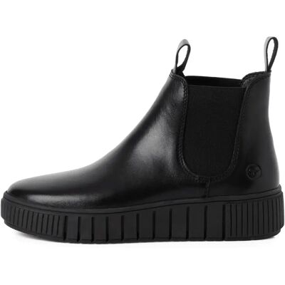 Bottines Chelsea plates femme Tamaris 1-25403-43 Noir 37 - Publicité Bottines Chelsea plates femme Tamaris 1-25403-43 Noir 37 - Publicité