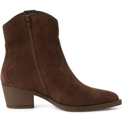 Bottines à talon femme Tamaris 1-25702-41 Marron 37 - Publicité Bottines à talon femme Tamaris 1-25702-41 Marron 37 - Publicité