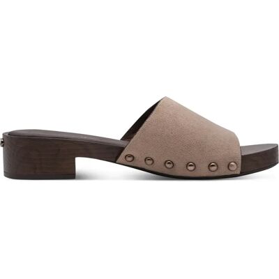 Mules compensées femme Tamaris 1-27118-46 Beige 38 - Publicité Mules compensées femme Tamaris 1-27118-46 Beige 38 - Publicité