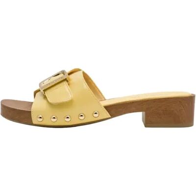 Mules à talon femme Tamaris 1-27315-46 Jaune 38 - Publicité Mules à talon femme Tamaris 1-27315-46 Jaune 38 - Publicité