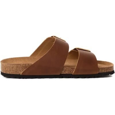 Mules en cuir femme Tamaris 1-27543-42 Marron 38 - Publicité Mules en cuir femme Tamaris 1-27543-42 Marron 38 - Publicité