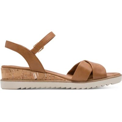 Sandales compensées femme Tamaris 1-28106-42 Marron 36 - Publicité Sandales compensées femme Tamaris 1-28106-42 Marron 36 - Publicité