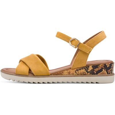 Sandales femme Tamaris 1-28116-44 Jaune 38 - Publicité Sandales femme Tamaris 1-28116-44 Jaune 38 - Publicité