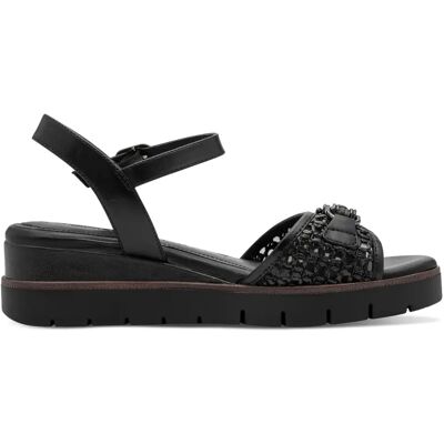 Sandales compensées femme Tamaris 1-28215-46 Noir 40 - Publicité Sandales compensées femme Tamaris 1-28215-46 Noir 40 - Publicité