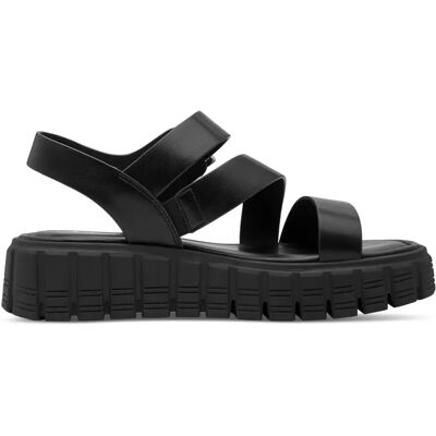 Sandales compensées femme Tamaris 1-28233-46 Noir 36 - Publicité Sandales compensées femme Tamaris 1-28233-46 Noir 36 - Publicité