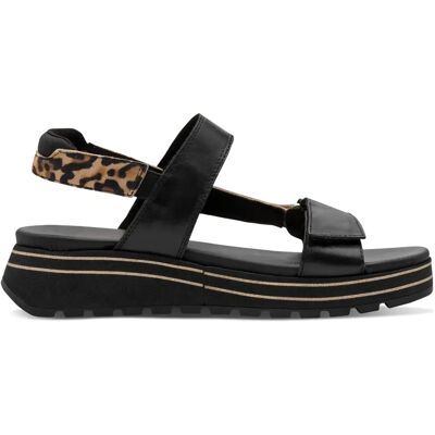 Sandales compensées femme Tamaris 1-28267-44 Noir 37 - Publicité Sandales compensées femme Tamaris 1-28267-44 Noir 37 - Publicité