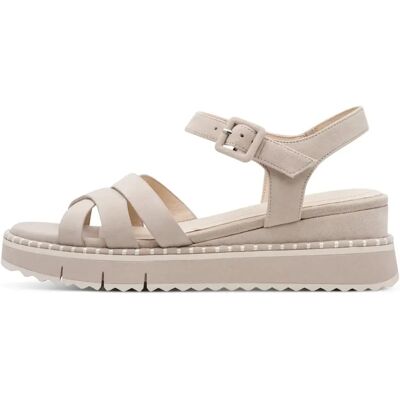Sandales compensées femme Tamaris 1-28269-46 Gris 37 - Publicité Sandales compensées femme Tamaris 1-28269-46 Gris 37 - Publicité