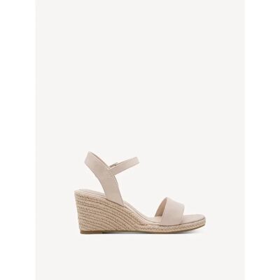 Sandales compensées femme Tamaris 1-28300-42 Beige 41 - Publicité Sandales compensées femme Tamaris 1-28300-42 Beige 41 - Publicité