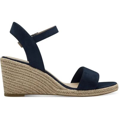 Sandales compensées femme Tamaris 1-28300-42 Bleu 37 - Publicité Sandales compensées femme Tamaris 1-28300-42 Bleu 37 - Publicité