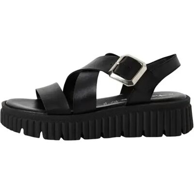 Sandales compensées femme Tamaris 1-28705-44 Noir 37 - Publicité Sandales compensées femme Tamaris 1-28705-44 Noir 37 - Publicité