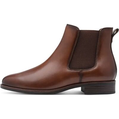 Bottines femme Tamaris Chelsea en cuir Marron 36 - Publicité Bottines femme Tamaris Chelsea en cuir Marron 36 - Publicité