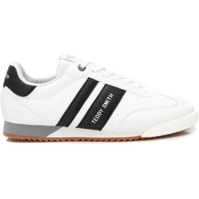 Baskets Teddy Smith 12018601 Blanc 44 - Publicité Baskets Teddy Smith 12018601 Blanc 44 - Publicité