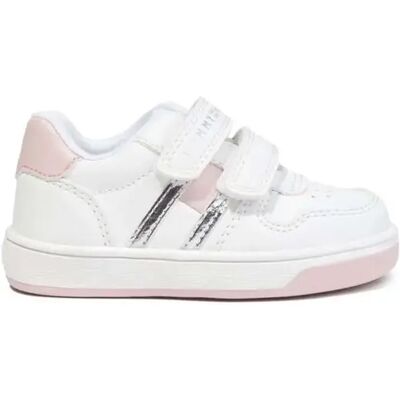Baskets scratch Flag Low Cut enfant Tommy Hilfiger Blanc 28 - Publicité Baskets scratch Flag Low Cut enfant Tommy Hilfiger Blanc 28 - Publicité
