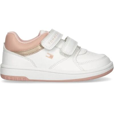 Tommy Hilfiger Blanc 21 Baskets bébé - Chaussures bébé - Publicité Tommy Hilfiger Blanc 21 Baskets bébé - Chaussures bébé - Publicité