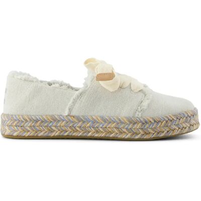 Espadrilles à lacet femme Toms Carolina Blanc 40 - Publicité Espadrilles à lacet femme Toms Carolina Blanc 40 - Publicité
