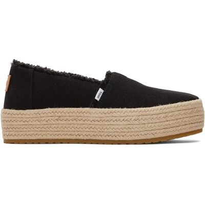 Espadrilles à plateforme femme Toms Heavy Crmrjn Noir 39 - Publicité Espadrilles à plateforme femme Toms Heavy Crmrjn Noir 39 - Publicité