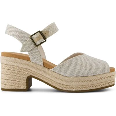 Sandales à talon femme Toms Ispeto Beige 41 - Publicité Sandales à talon femme Toms Ispeto Beige 41 - Publicité