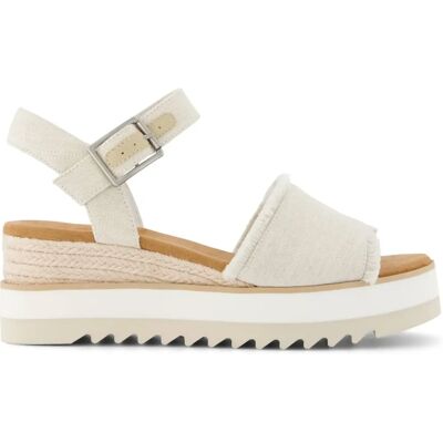 Sandales compensées femme Toms Diana Blanc 42,5 - Publicité Sandales compensées femme Toms Diana Blanc 42,5 - Publicité