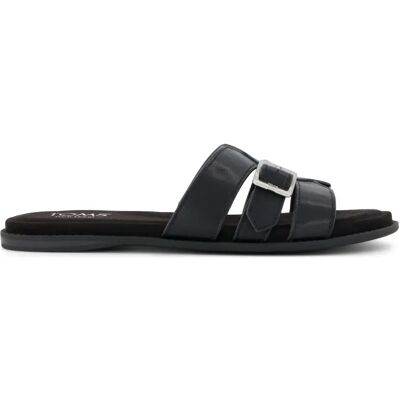 Sandales en cuir femme Toms Sol Noir 38,5 - Publicité Sandales en cuir femme Toms Sol Noir 38,5 - Publicité