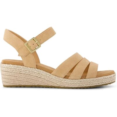 Sandales compensées femme Toms Julia Marron 36,5 - Publicité Sandales compensées femme Toms Julia Marron 36,5 - Publicité
