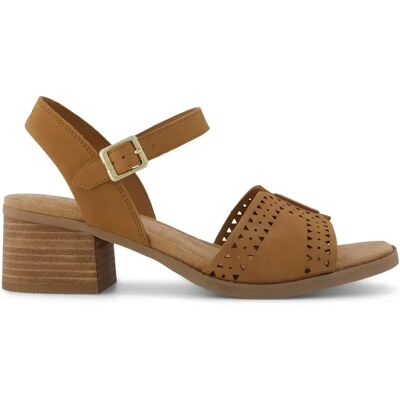 Sandales à talon femme Toms Eloise Marron 35,5 - Publicité Sandales à talon femme Toms Eloise Marron 35,5 - Publicité