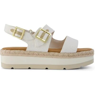 Sandales compensées femme Toms Giana Blanc 35,5 - Publicité Sandales compensées femme Toms Giana Blanc 35,5 - Publicité