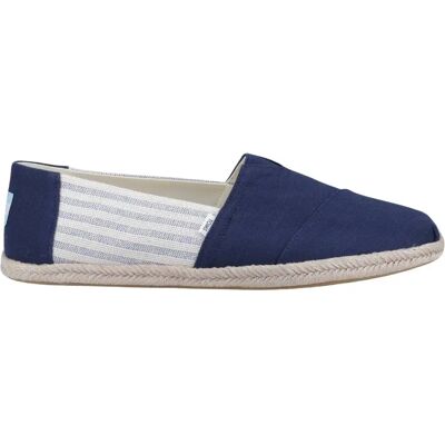 Espadrilles à rayures Toms Alpargata Rope Bleu 42 - Publicité Espadrilles à rayures Toms Alpargata Rope Bleu 42 - Publicité